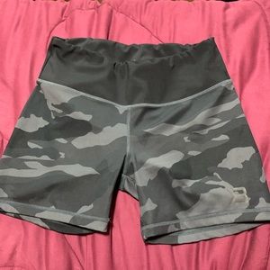 Camo bike/workout shorts